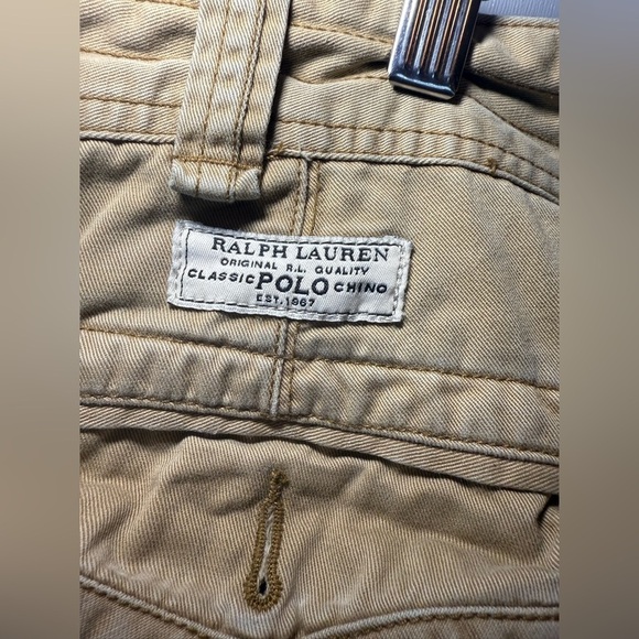 Polo Ralph Lauren Tan Cargo Shorts with Relaxed Fit - Picture 4 of 7